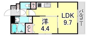 シティゼット西宮IIの物件間取画像